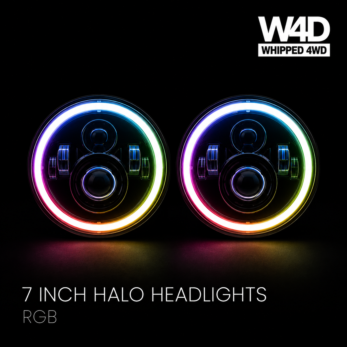 7” Halo Headlights