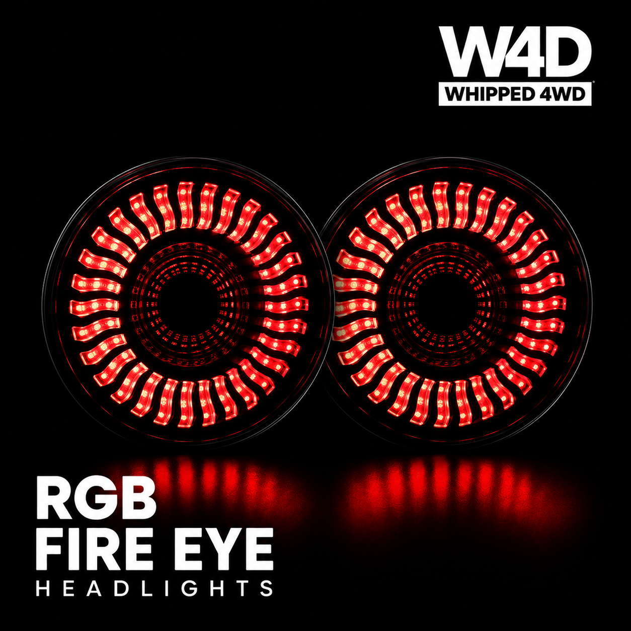 7” Fire Eye Headlights