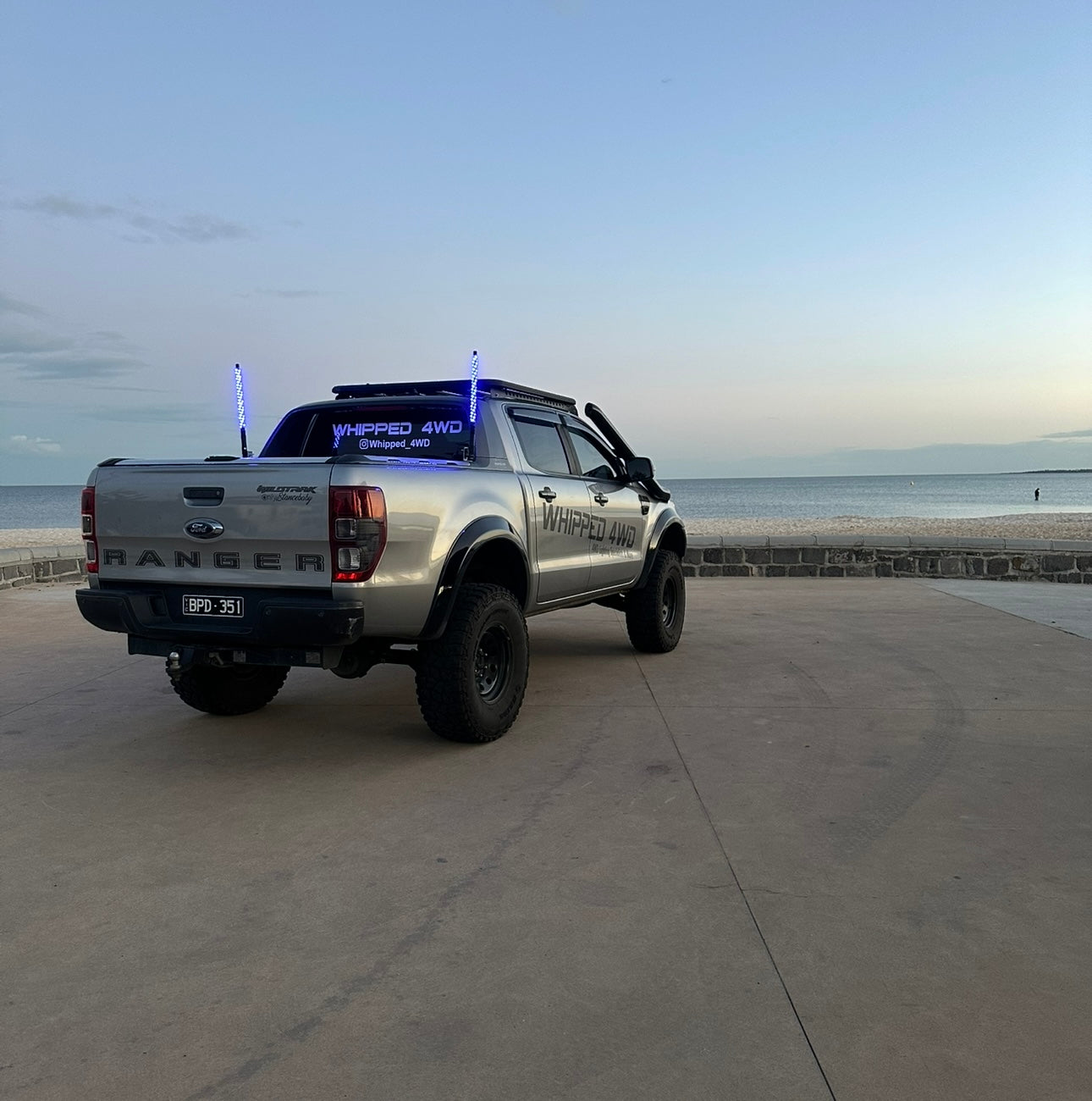 2 Foot Rigid Whip Light ⚡️