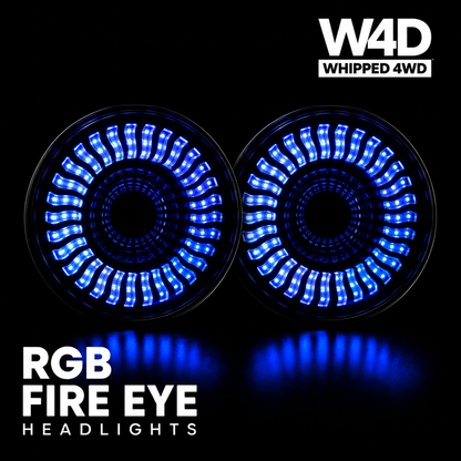 7” Fire Eye Headlights