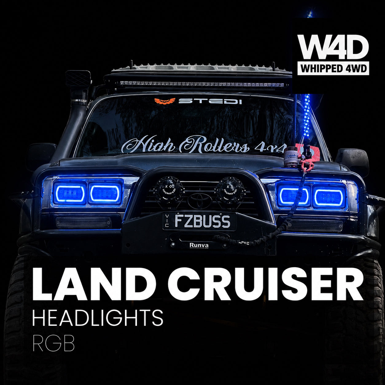LANDCRUISER HEADLIGHTS RGB