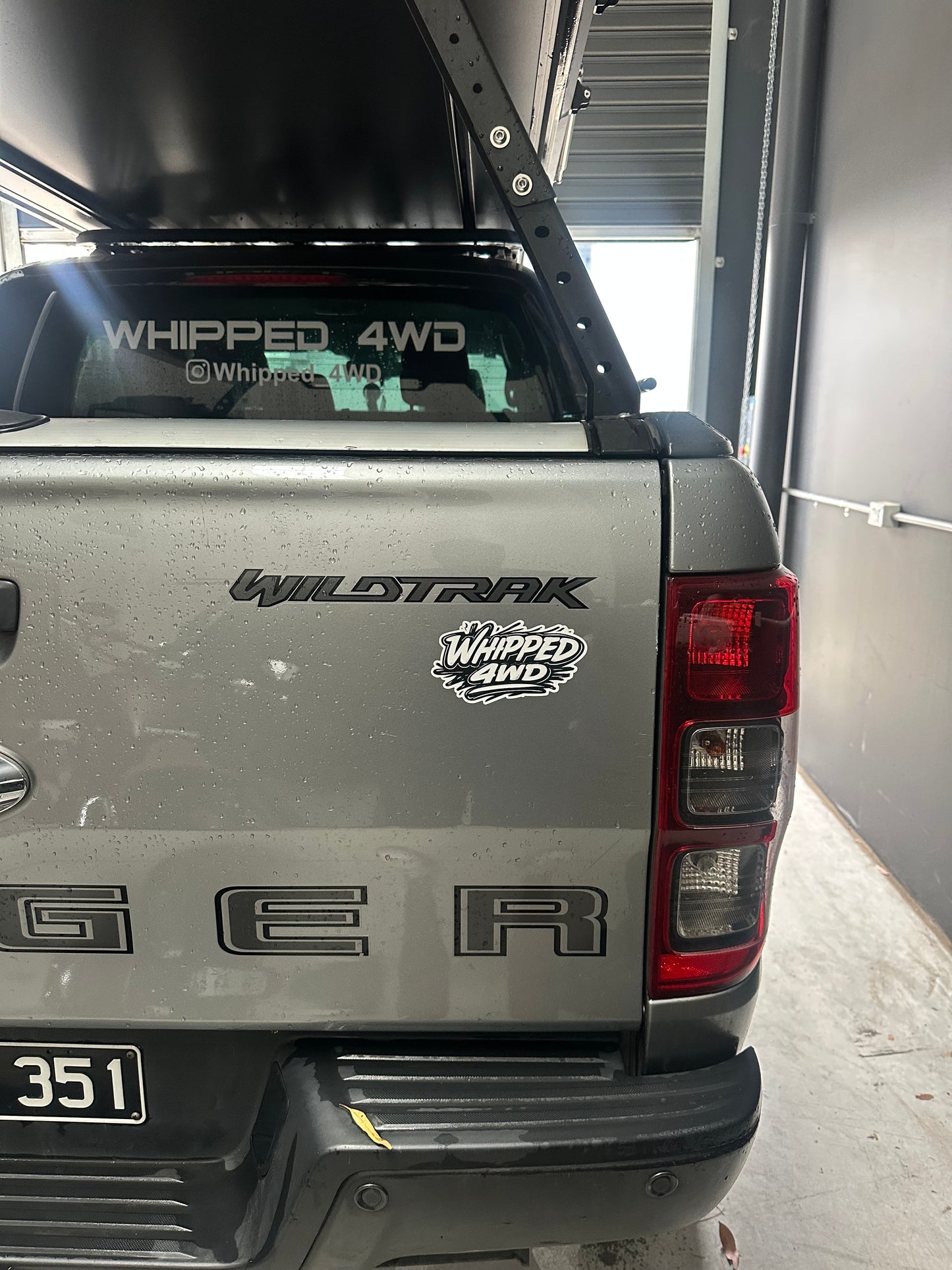 NEW WHIPED 4WD Sticker