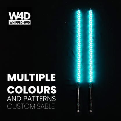 3FT LED FLEXI RGB WHIP LIGHTS