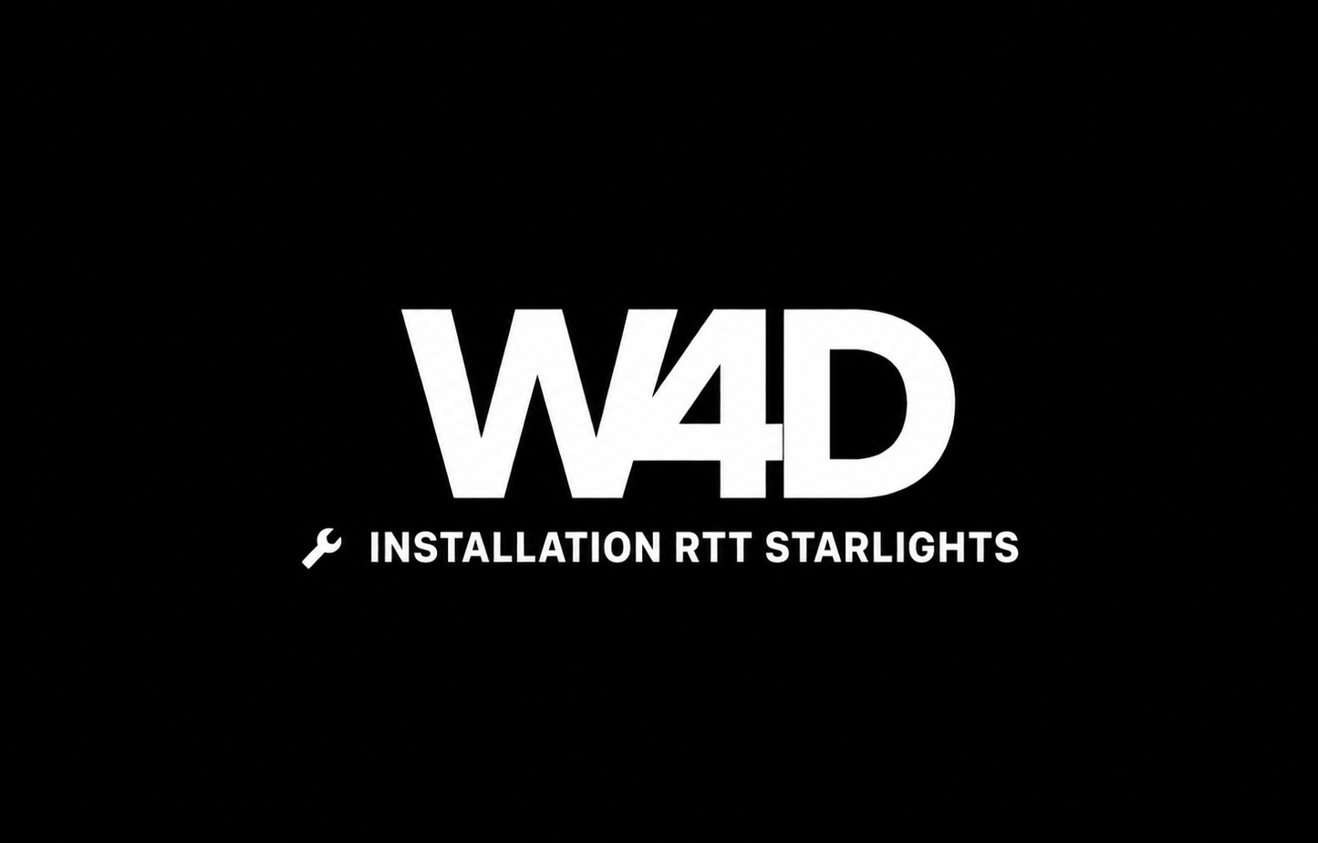 INSTALLATION - STARLIGHT TO ROOFTOP TENT
