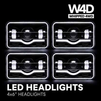 4”x6” Whipped 4WD Sunrise Headlights