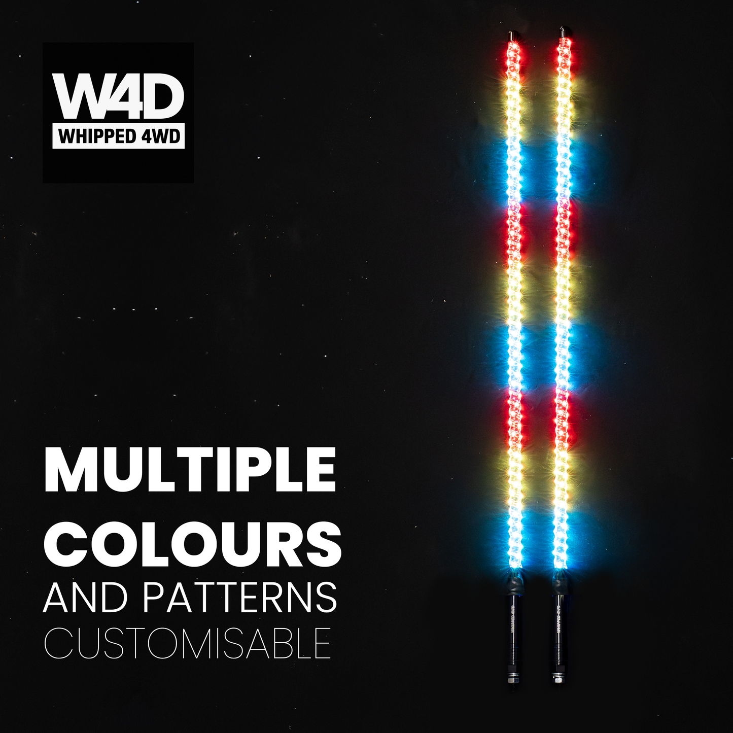 4FT LED RIGID WHIP RGB LIGHT