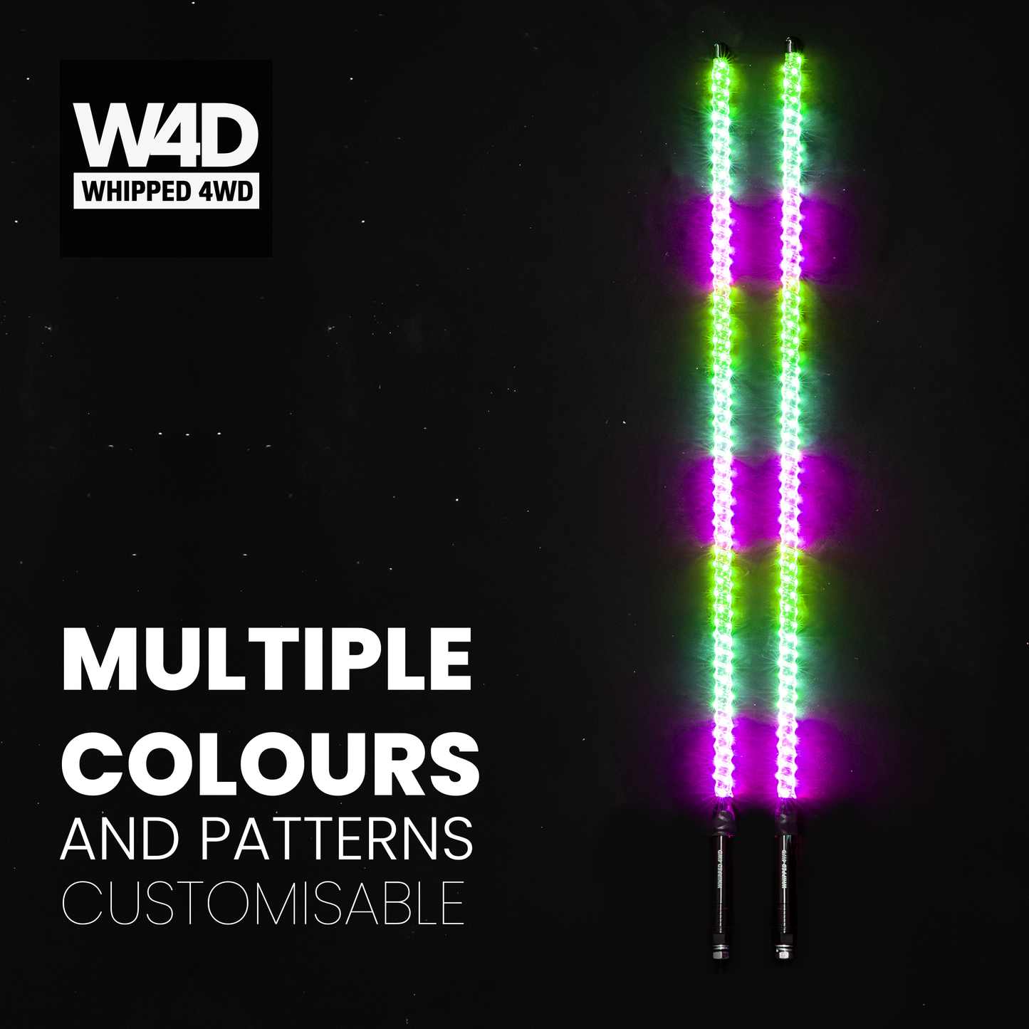 4FT LED RIGID WHIP RGB LIGHT