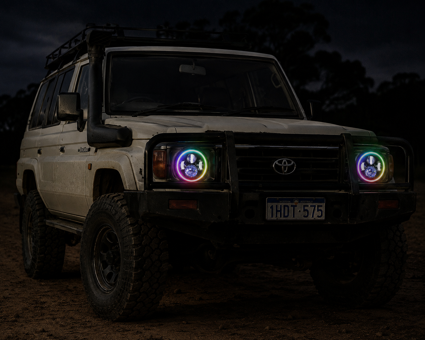 7” RGB Headlights