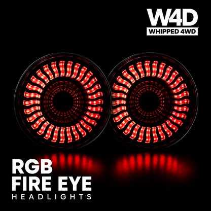 7” Fire Eye Headlights