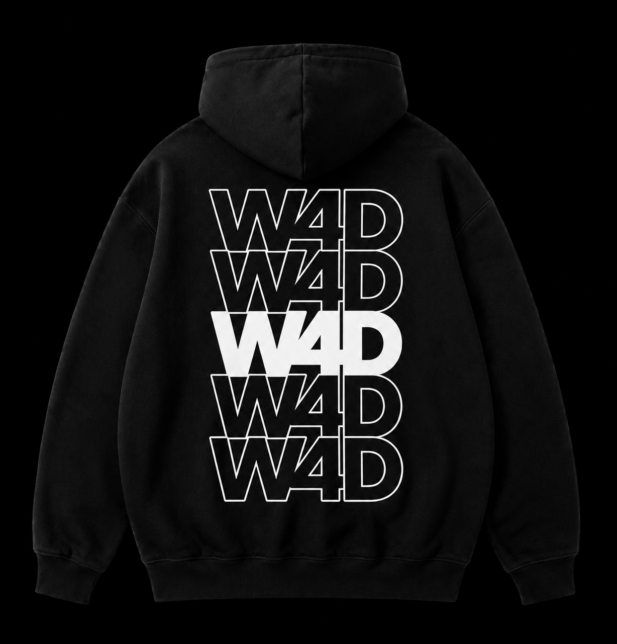 WINTER HOODIE - BLACK
