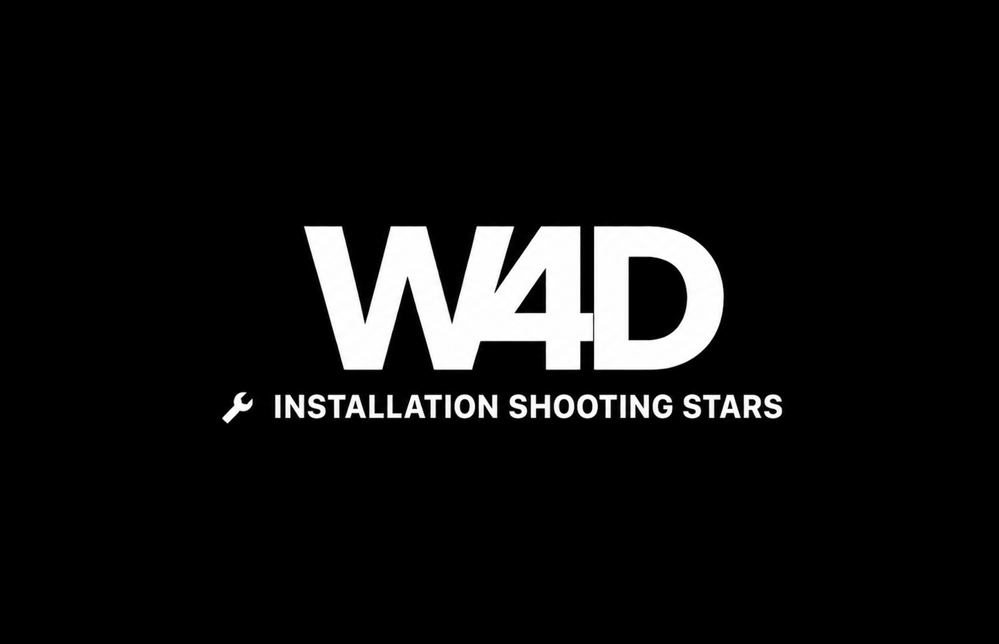 INSTALLATION - SHOOTING STARS STARLIGHTS