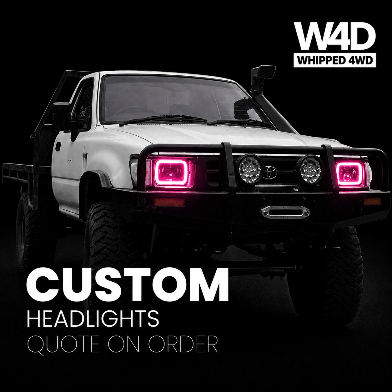 CUSTOM HEADLIGHTS (QUOTE ON REQUEST)