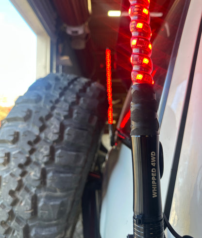 3FT LED FLEXI RGB WHIP LIGHTS