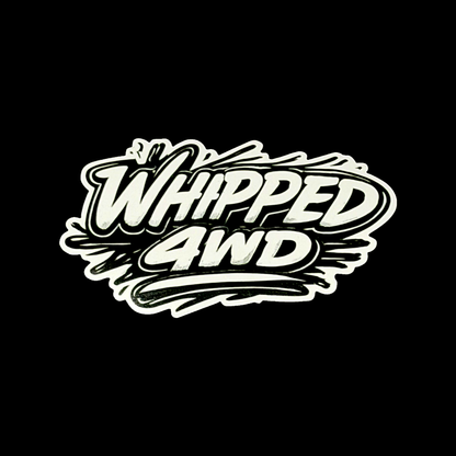 NEW WHIPED 4WD Sticker