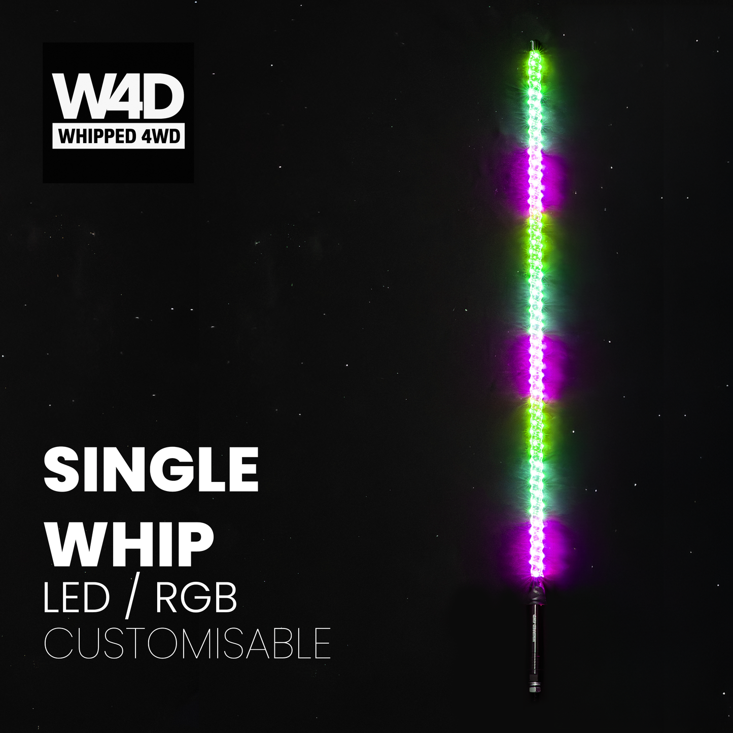 4FT LED RIGID WHIP RGB LIGHT