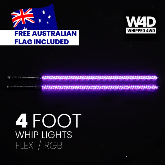 4FT LED FLEXI RGB WHIP LIGHTS