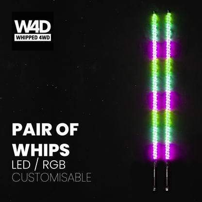 4FT LED RIGID WHIP RGB LIGHT