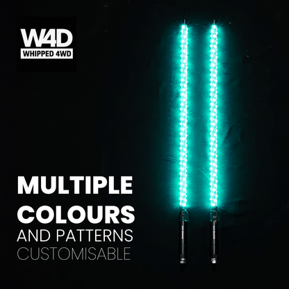 3FT LED RIGID RGB WHIP LIGHTS
