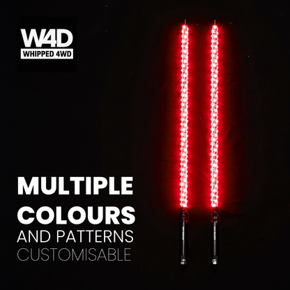 3FT LED RIGID RGB WHIP LIGHTS