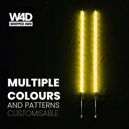 3FT LED RIGID RGB WHIP LIGHTS