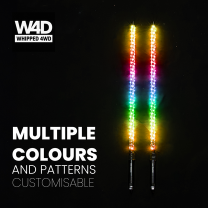 3FT LED RIGID RGB WHIP LIGHTS